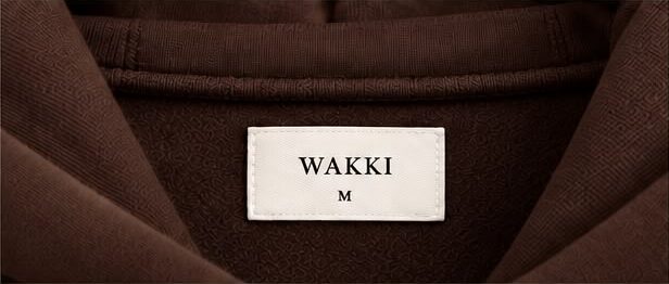 Inside neck label reading WAKKI